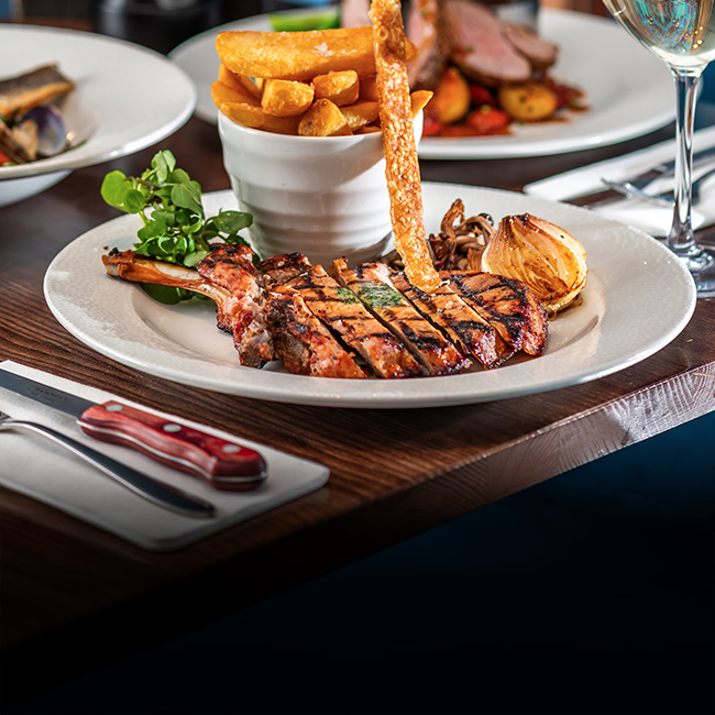 A La Carte menu at The Dukes Head