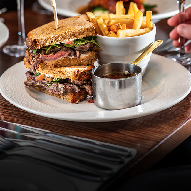 Brunch menu at The Dukes Head