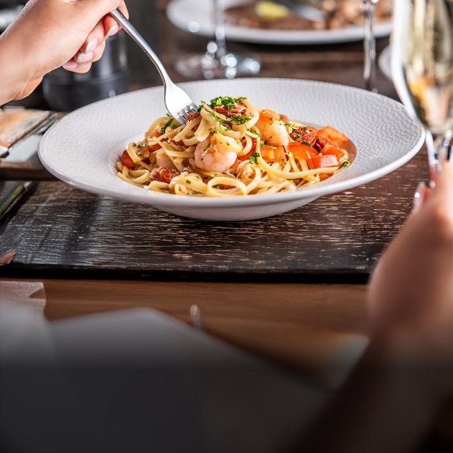 Dessert menu at The Dukes Head